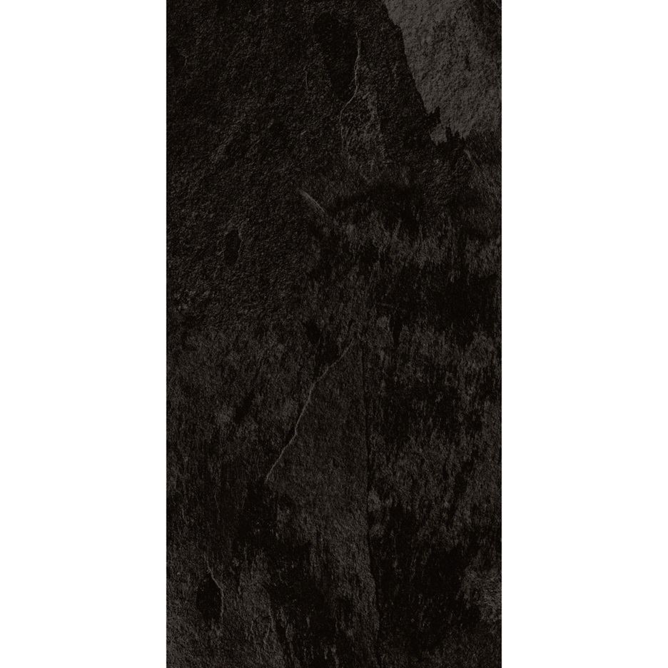 Full Plank shot of Black Mustang Slate 70998 from the Moduleo Roots collection | Moduleo